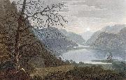 John William Edy Lake Tanum France oil painting artist
